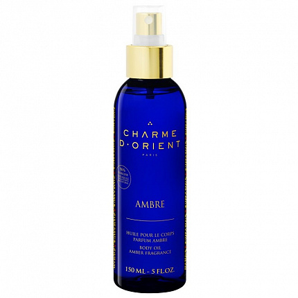 Массажное масло для тела с янтарным ароматом Huile De Massage Parfum Ambre