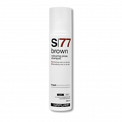 S77 Brown Colouring Picea Shampoo - Оттеночный шампунь для коричневых и шоколадных оттенков волос