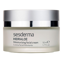 Крем увлажняющий для лица - Hidraloe moisturizing facial cream